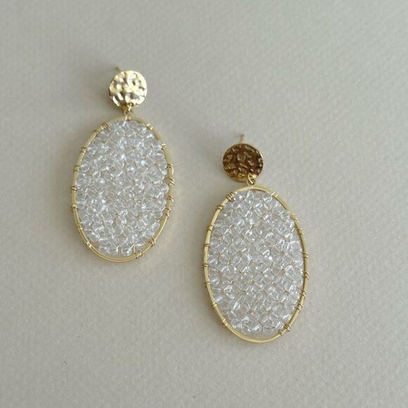 Crystal earrings N1530 - Picture 1 of 4